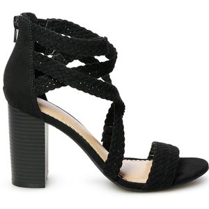 NEW LC Lauren Conrad Aventurine Heeled Strappy Sandal Size 8